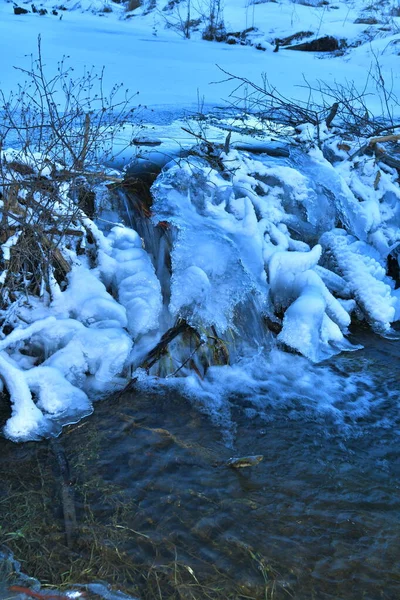 Biberdamm Fluss Sinetuliza Der Region Tula — Stockfoto