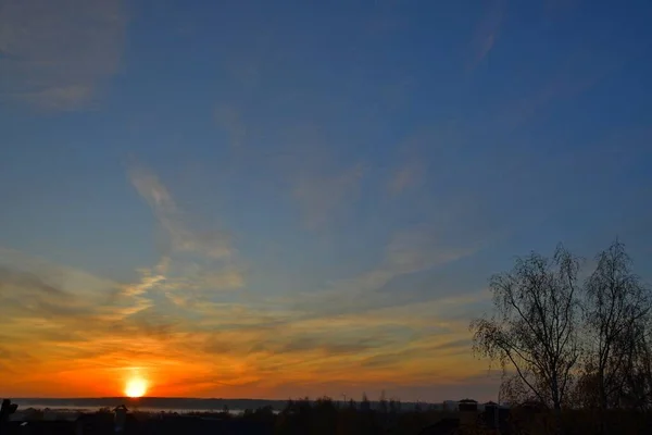 Amanhecer Brilhante Sobre Tula — Fotografia de Stock