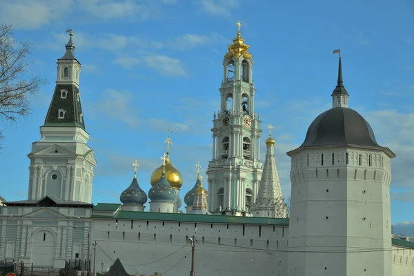 Bell Tower Holy Trinity Sergius Lavra — Stock Photo, Image