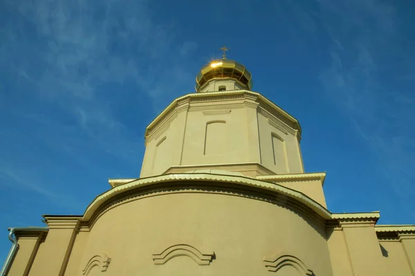 Χωριό Της Εκκλησίας Του Αγίου Νικολάου Fomishchevo Tula Oblast — Φωτογραφία Αρχείου