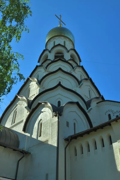 Igreja Dos Novos Mártires Confessores Rússia Strogino — Fotografia de Stock