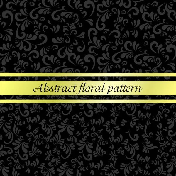 soyut çiçek desenli