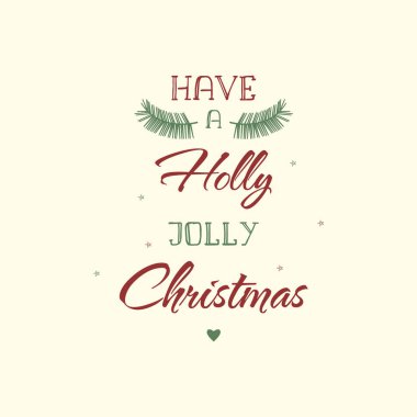 İyi Noel 'ler. Stock Vektör İllüstrasyonu