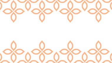 Vektör. Web afişi, poster, kapak, sıçrama ekranı, mesajını koyacak yeri olan sosyal medya. Renkli bir arka planda deliksiz desenli Papel Picado deseni. İspanyol Mirası Ayı.