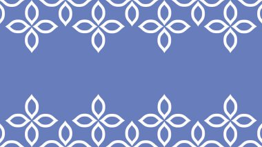 Vektör. Web afişi, poster, kapak, sıçrama ekranı, mesajını koyacak yeri olan sosyal medya. Renkli bir arka planda deliksiz desenli Papel Picado deseni. İspanyol Mirası Ayı.