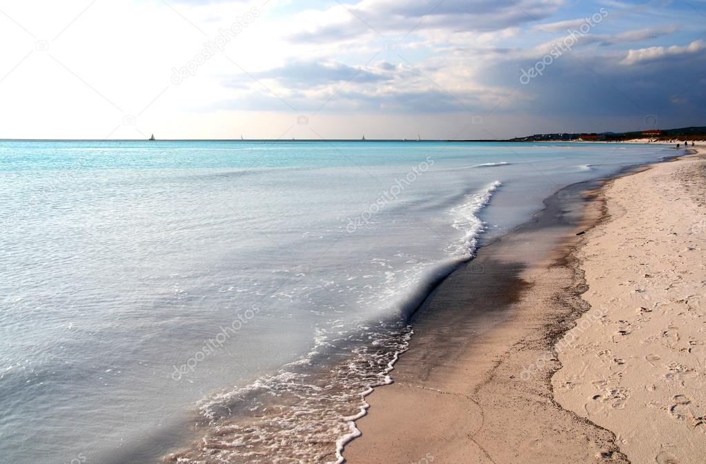 Paysage Marin Dune Plage Blanche En Toscane Photographie