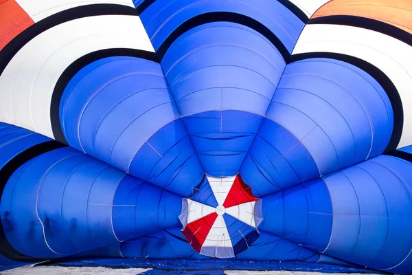 Inuti en varmluftsballong — Stockfoto