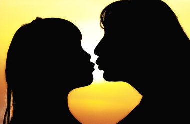 Annem için bir öpücük