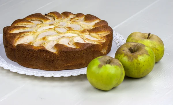 Яблочный пирог — стоковое фото
