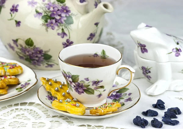 Tè pomeridiano inglese — Foto Stock
