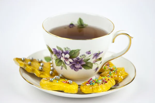 Английский чай после обеда — стоковое фото