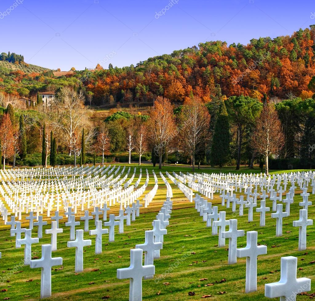 Resultado de imagem para Cemitério e Memorial Americano de Florença