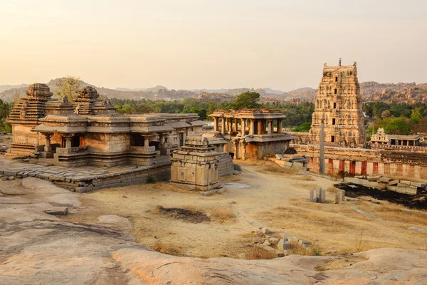 Hampi에 virupaksha 사원 — 스톡 사진