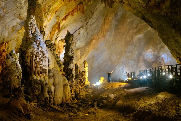 Explorez la grotte Paradise au Vietnam — Photo