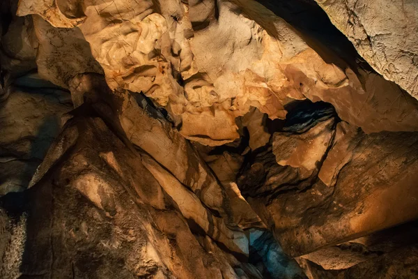 Jasovska Cave (Slovakia) - stone wall texture — Stock Photo, Image