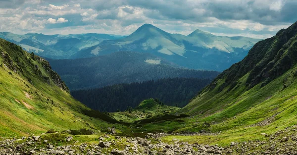 Güzel dağ Vadisi — Stok fotoğraf