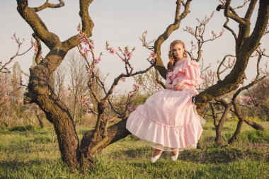 Ağaç dalı Fairytale kadın