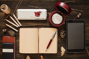 Sonbahar ruh halinde iş toplama