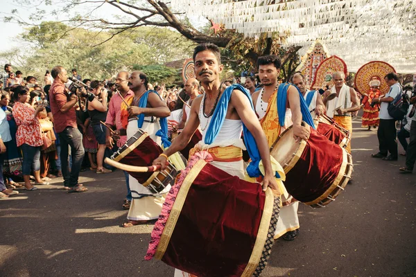 Karneval im neuen Jahr in Fort Kochi — Stockfoto