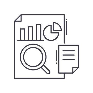 Hazırlama simgesi, doğrusal izole edilmiş illüstrasyon, ince çizgi vektörü, web tasarım işareti, düzenlenebilir beyaz arkaplan üzerinde çizgi konsept sembolü.