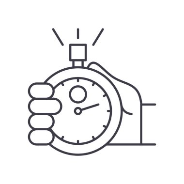 İzleme simgesini, doğrusal izole edilmiş illüstrasyonu, ince çizgi vektörünü, web tasarım işaretini, düzenlenebilir konsept sembolünü beyaz arkaplanda bırak.