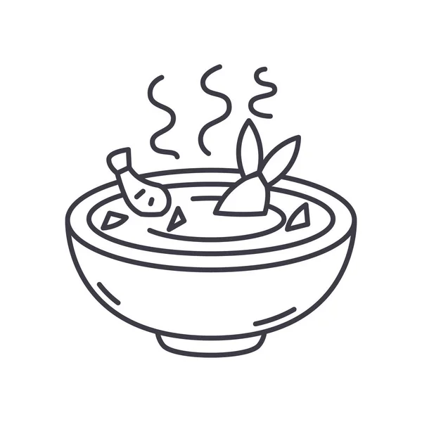 Tengeri leves ikon, lineáris elszigetelt illusztráció, vékony vonal vektor, web design jel, vázlat fogalom szimbólum szerkeszthető stroke fehér háttér. — Stock Vector