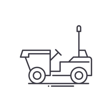 Çöp kutusu simgesi, doğrusal izole edilmiş illüstrasyon, ince çizgi vektörü, web tasarım işareti, düzenlenebilir çizgi konsept sembolü beyaz arkaplan üzerinde.