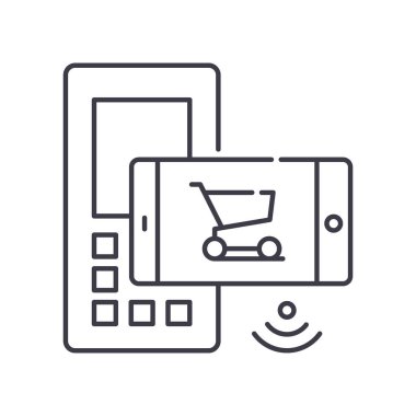 Ödeme eşzamanlama simgesi, doğrusal izole edilmiş illüstrasyon, ince çizgi vektörü, web tasarım işareti, düzenlenebilir konsept sembolü beyaz arkaplan üzerinde.