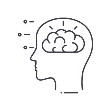 Görüntü açıklaması simgesi, doğrusal izole resimleme, ince çizgi vektörü, web tasarım işareti, düzenlenebilir konsept sembolü beyaz arkaplan üzerinde.