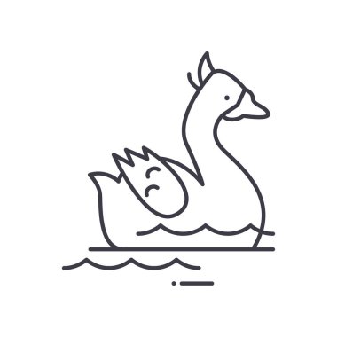 Kazlar için simge, doğrusal izole edilmiş illüstrasyon, ince çizgi vektörü, web tasarım işareti, düzenlenebilir konsept sembolü beyaz arkaplan üzerinde.