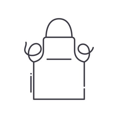 El blenderi konsepti simgesi, doğrusal izole çizim, ince çizgi vektörü, web tasarım işareti, düzenlenebilir konsept sembolü beyaz arkaplan üzerinde.