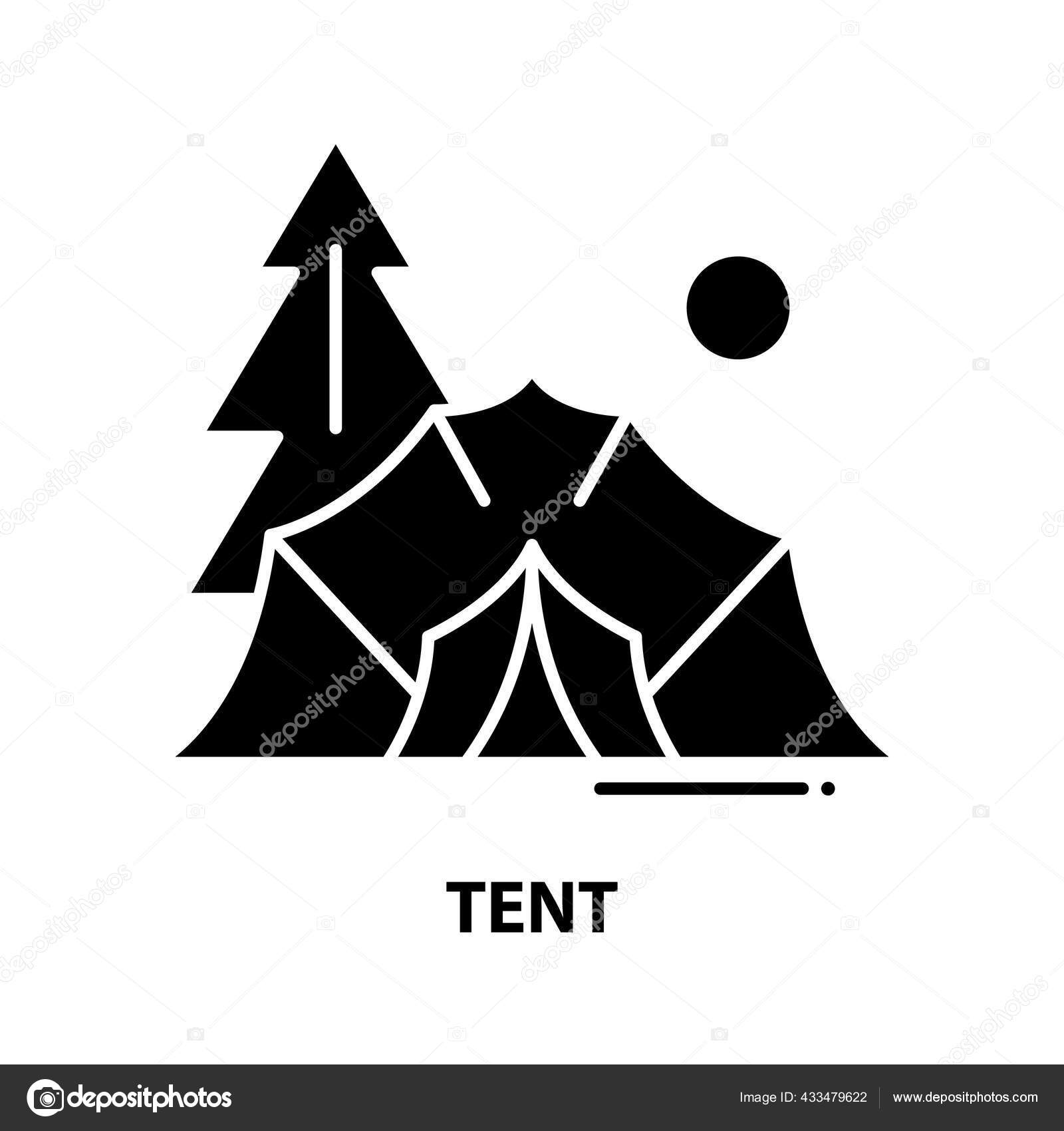 Logo tenda Immagini Vettoriali Stock | Depositphotos