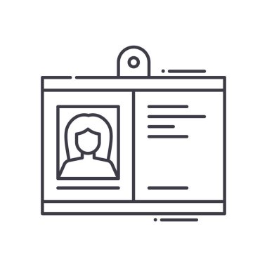 Uluslararası temas simgesi, doğrusal izole edilmiş illüstrasyon, ince çizgi vektörü, web tasarım işareti, düzenlenebilir beyaz arkaplan üzerinde çizgi konsept sembolü.