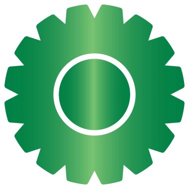 Teçhizatın basit ve minimalist vektör simgesi