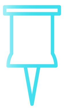 Kağıt simgesinin vektör illüstrasyonu