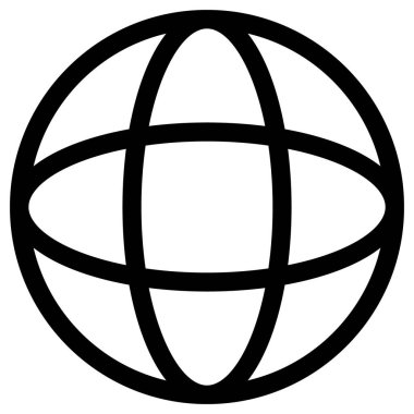 genel ağ vektör simgesi