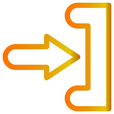 ok simgesi vektör resimleme arkaplanı