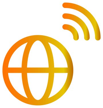 Wi FI konsept vektör illüstrasyon arka planı