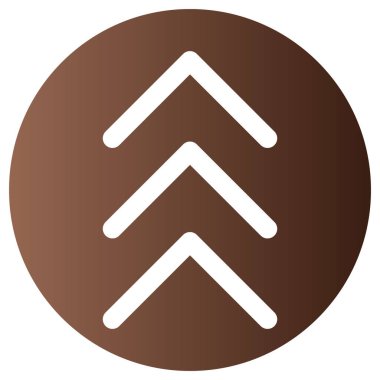 ok vektör simgesi, arayüz konsepti arkaplanı