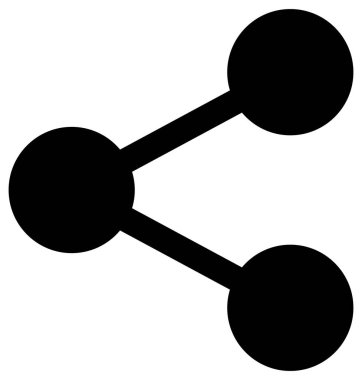 Basit ve minimalist uygulama kullanıcı arayüzü vektör simgesi