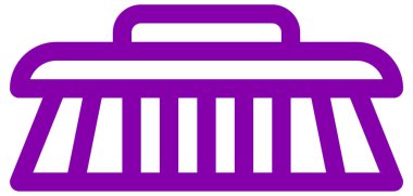 çamaşır sepeti vektör simgesi