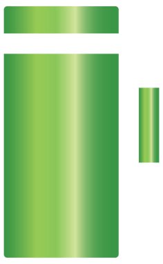 Beyazın üzerinde basit ve minimalist kamp vektör simgesi 