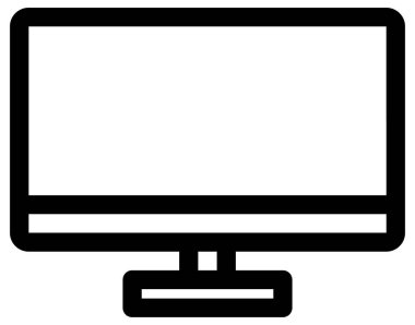 bilgisayar vektörü beyaz arkaplan 