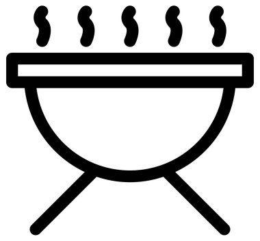 Beyaz arkaplanda basit ve minimalist eğlence vektörü simgesi