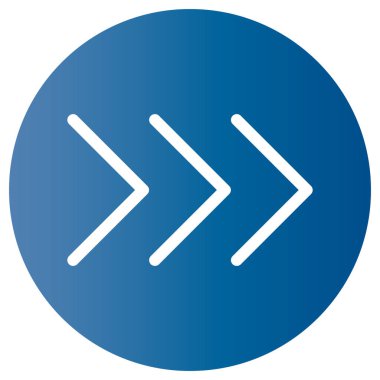 ok vektör simgesi, arayüz konsepti arkaplanı