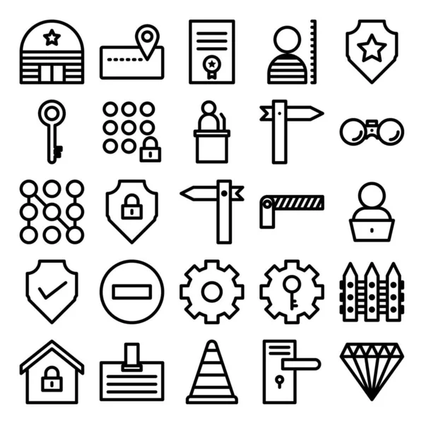 Vector Ilustración Seo Icono Moderno — Vector de stock