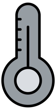 termometre basit vektör simgesi