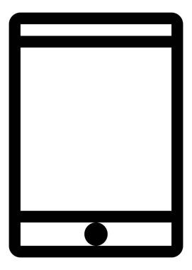 Beyaz arkaplanda bir bilgisayar ve bir monitör