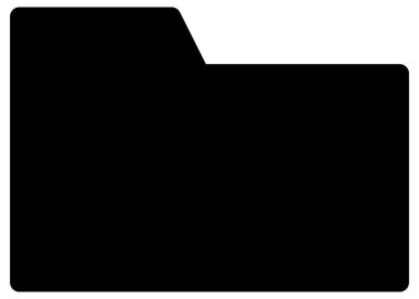 Basit ve minimalist uygulama kullanıcı arayüzü vektör simgesi, glifName