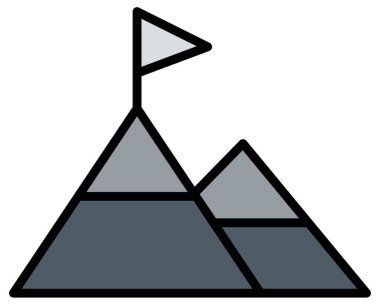 kamp konsepti ikon vektör resimleme arkaplanı